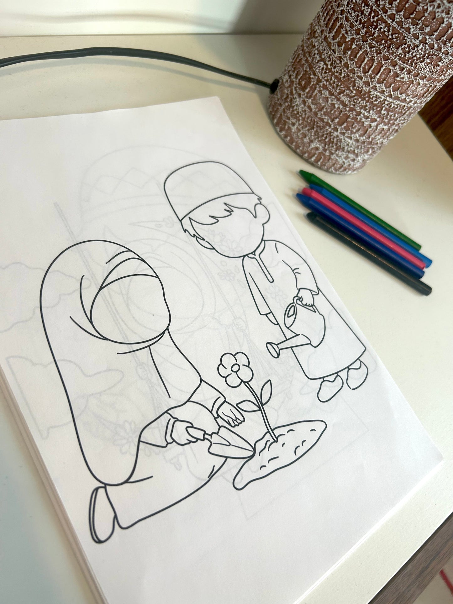 Cahier de coloriage GRATUIT - Offre Ramadan