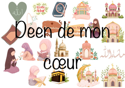 Planning quotidien de prière - Rose