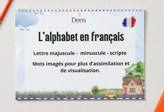 cahier d'activité - L'alphabet en Français