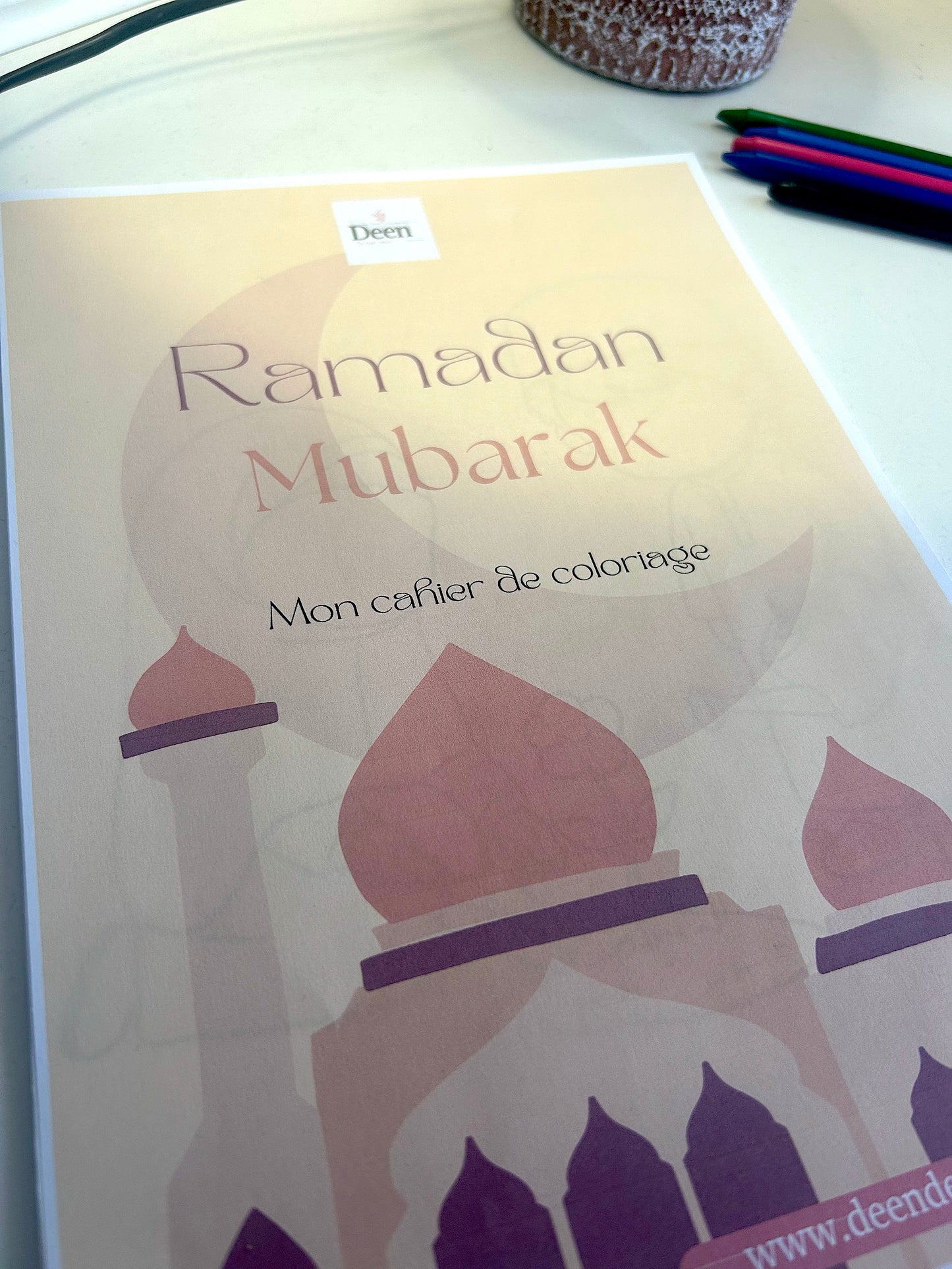 Cahier de coloriage GRATUIT - Offre Ramadan